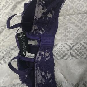 Torrid Purple Lace Convertable Bra